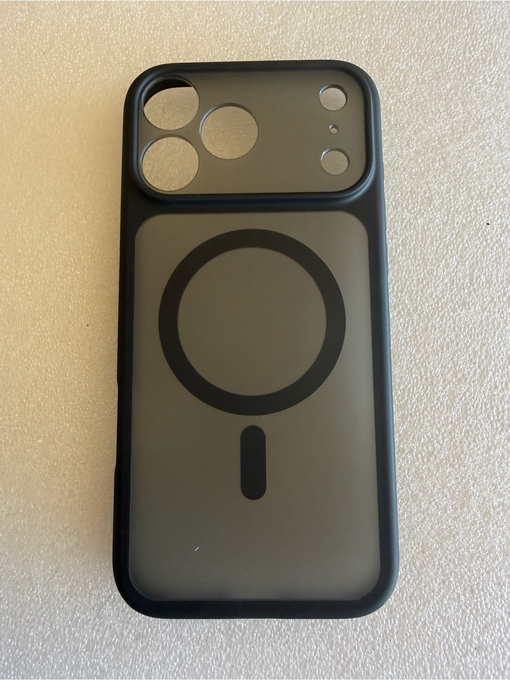 For Apple iPhone 17 Pro Max Phone Case Black